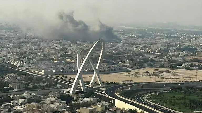 Israel-Attacks-Hamas-in-Qatar-Doha